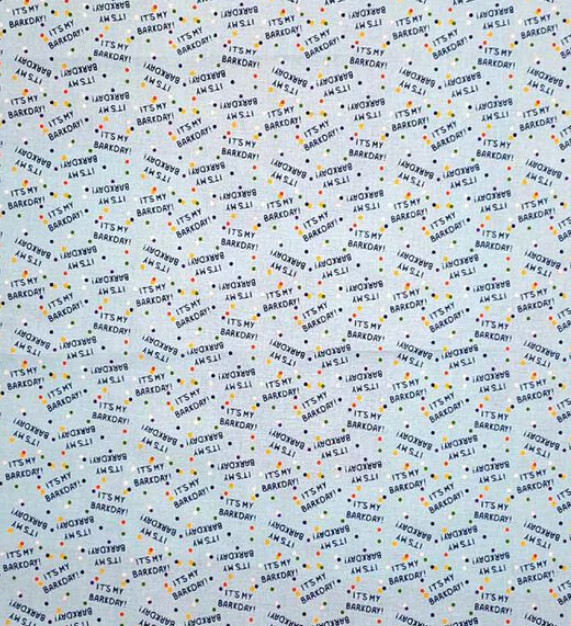 It's My Barkday Blue