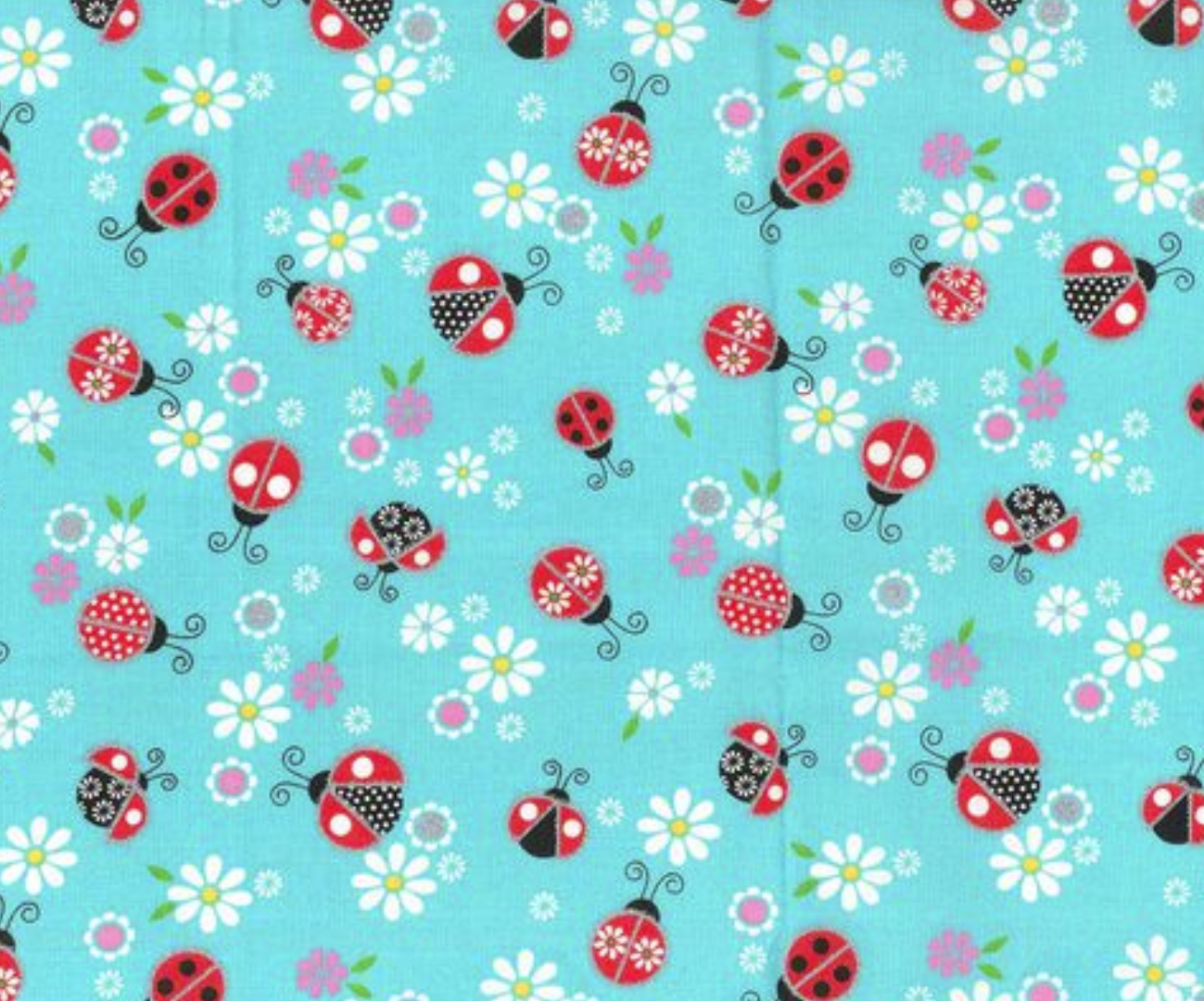 Red Ladybugs Glitter