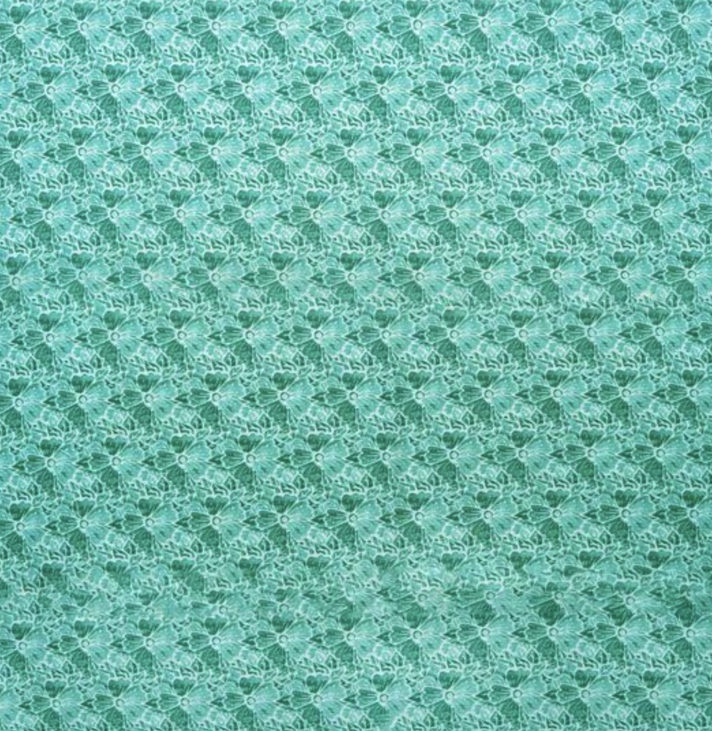 Teal Floral