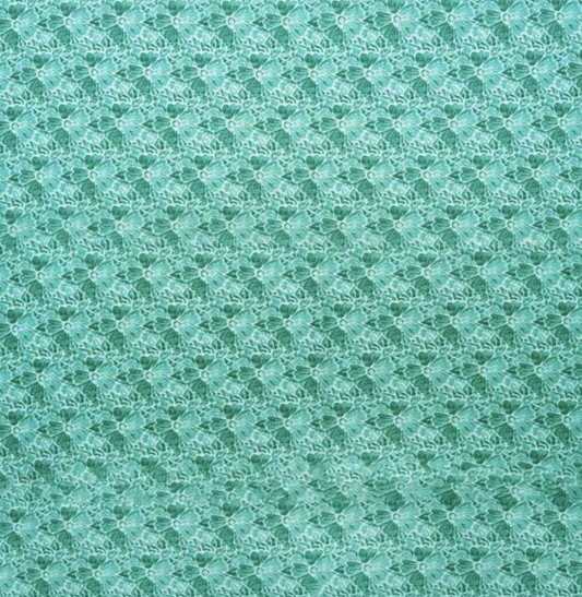 Teal Floral