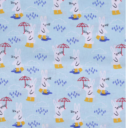 Bunnies in the Rain