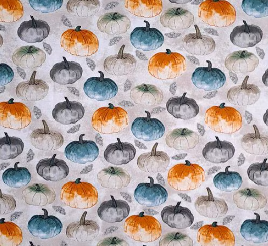 Pumpkins on Flannel