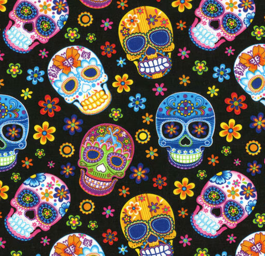 Floral Skulls